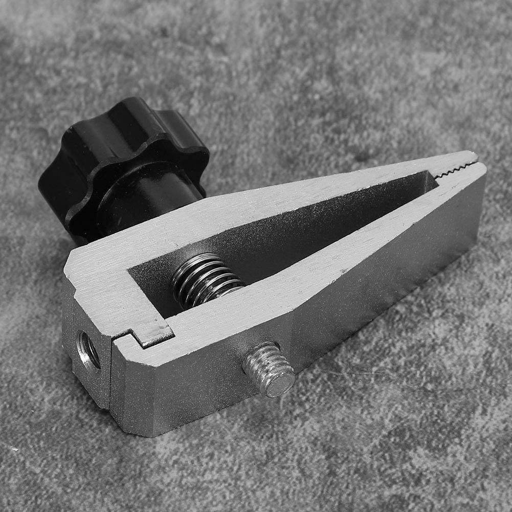 Fixation Pinces de Jauge Push-pull Acier Inoxydable 500N pour Testeur de Traction Dynamomètre