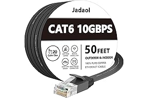 Cat 6 Outdoor Weatherproof Ethernet Cable 50ft
