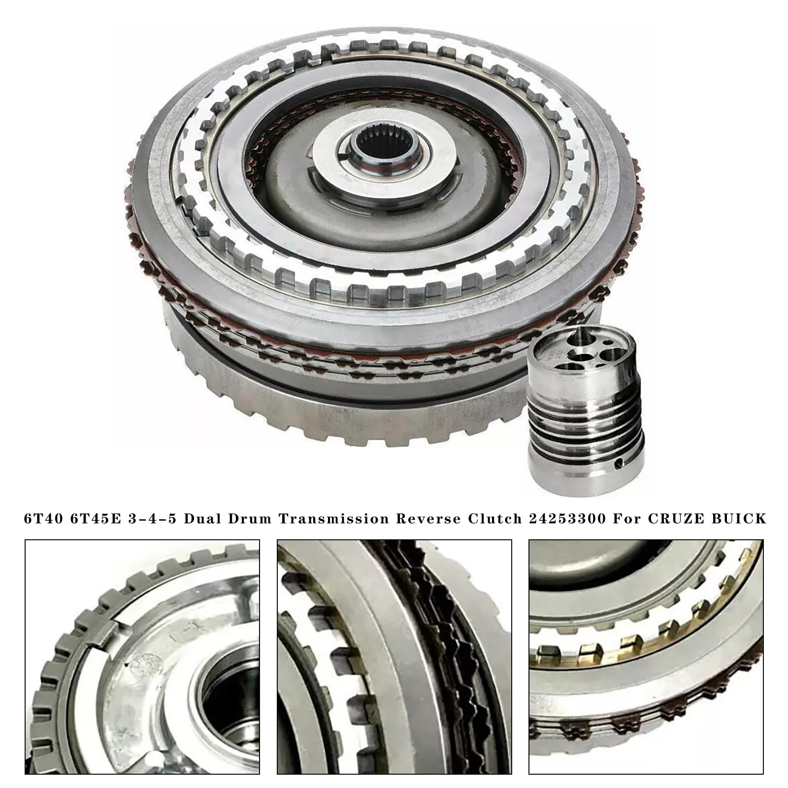 6T40 6T45E 3-4-5 Dual-Drum Rückwärtskupplung 24253300 Fit für Chevy Cruze, Fit für Buick 2010-2016