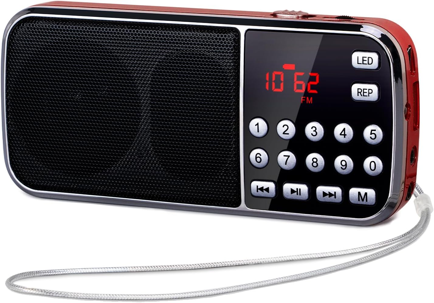 PRUNUS J328 Petite Radio Portable,Radio Portable Rechargeable avec