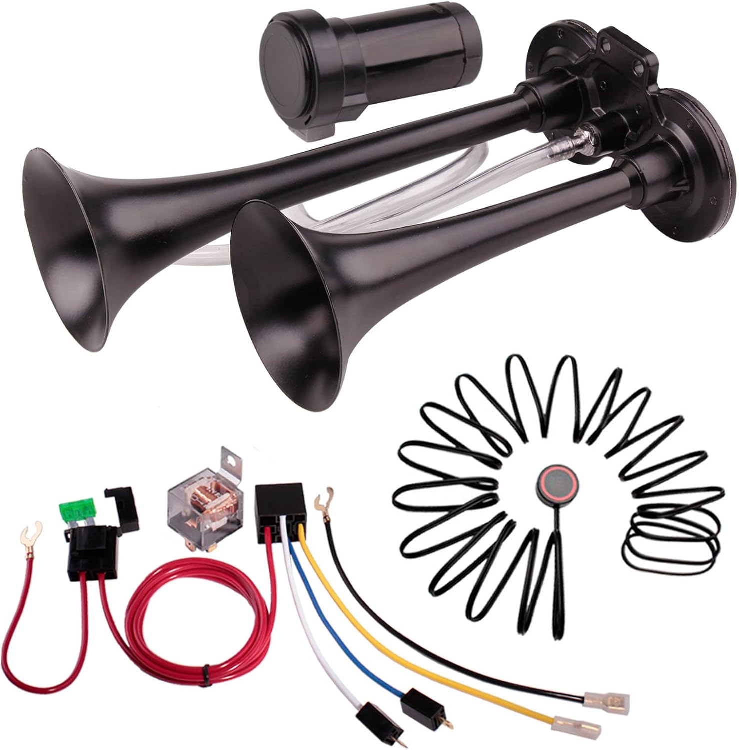 AOLIHAN Train Horn for Car, Loud Car Horn, Air Horn for