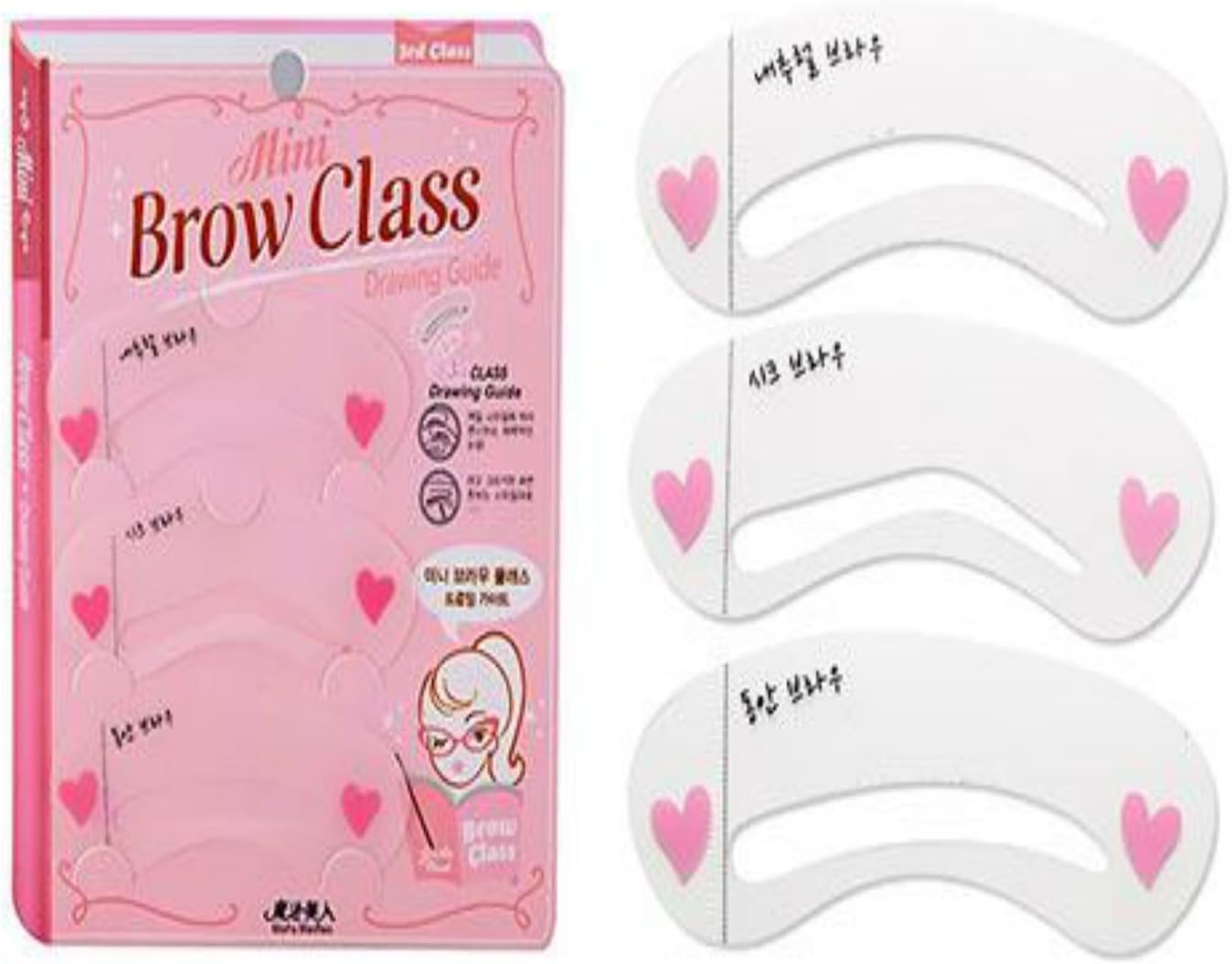 Easy Eyebrow Shaper and Tracer for Perfect Eyebrows Every Time - 3 Shapes by One & Only USA