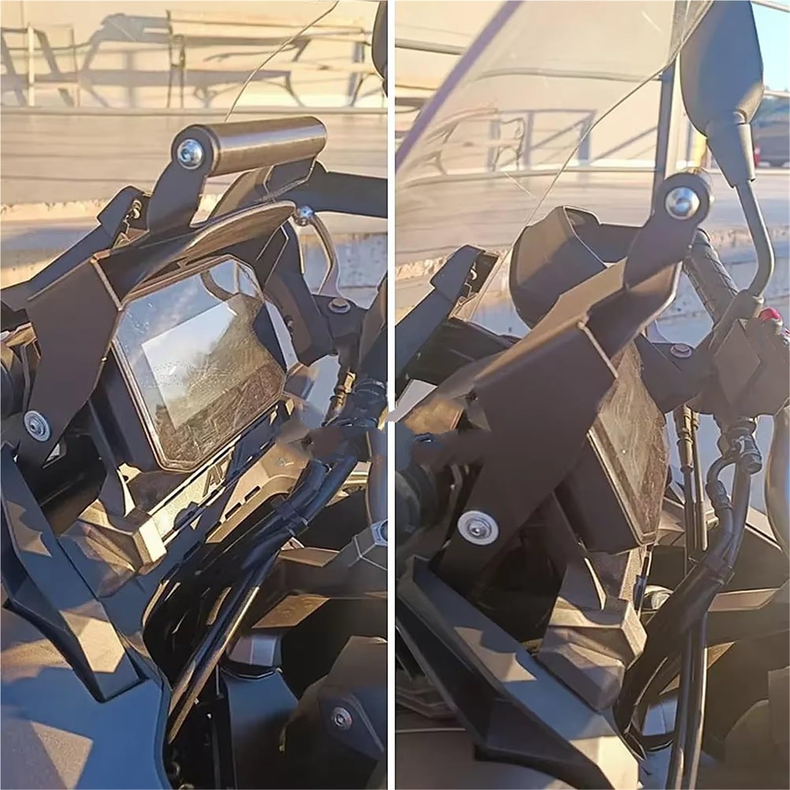 Moto Navigazione Staffa Per ADV350 Per ADV 350 2021 2022 2023 2024 Supporto GPS per telefono navigatore per moto Staffa Di Navigazione(Navigation bracket)
