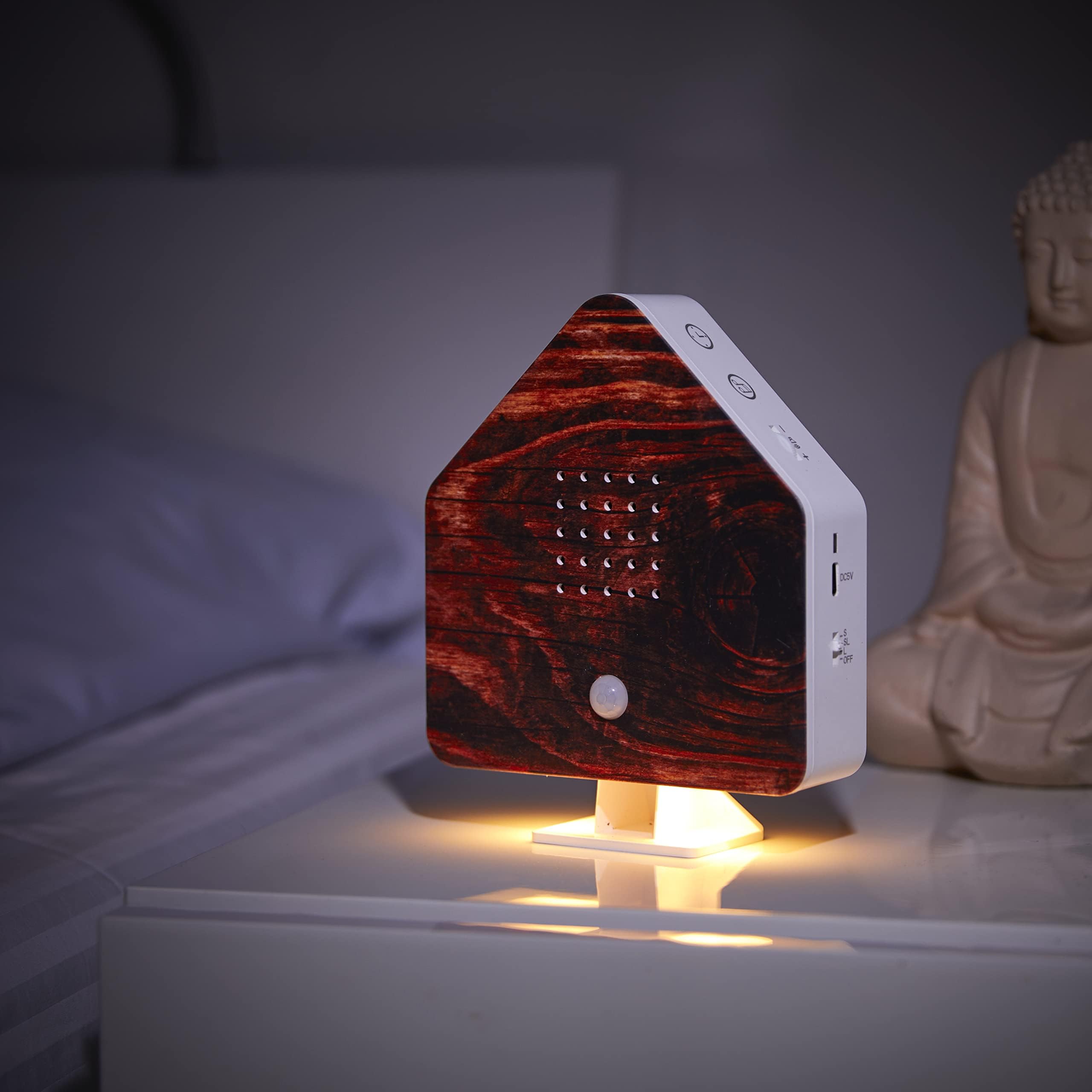 Vogelgezwitscher Soundbox mit Waldgeräuschen 12 cm Lautsprecher mit