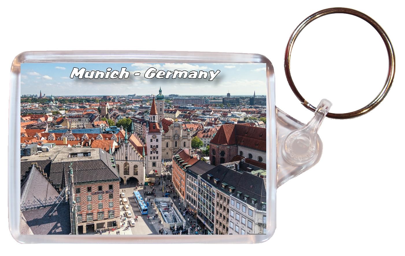 Baked Bean Store Munich - Germany - Double Sided Keyring BBSKTT89