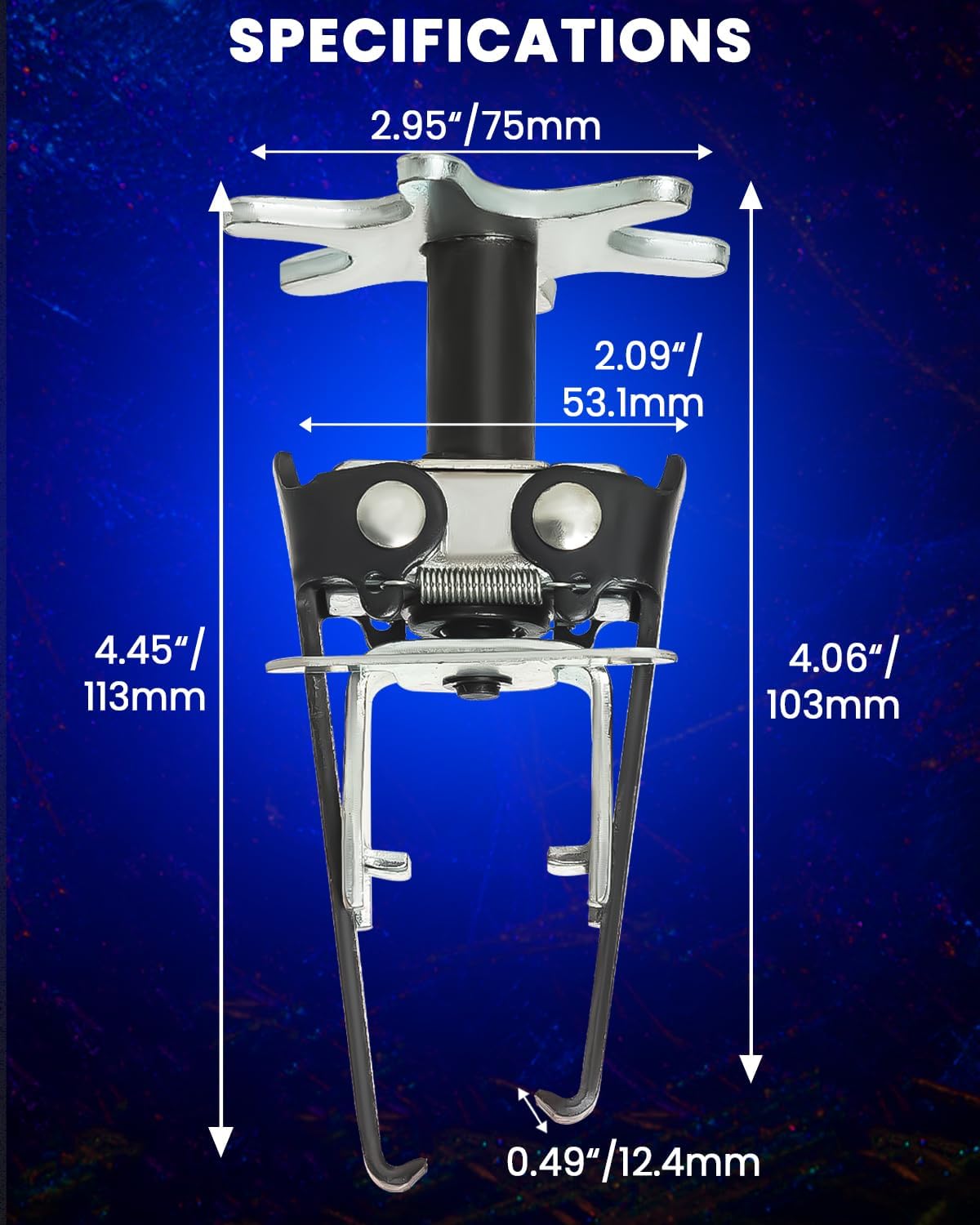 SIXIWANZI Overhead Valve Spring Compressor Tool, Universal Engine Valve Spring Removal Tool
