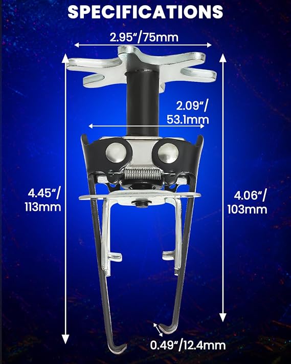 SIXIWANZI Overhead Valve Spring Compressor Tool, Universal Engine Valve Spring Removal Tool