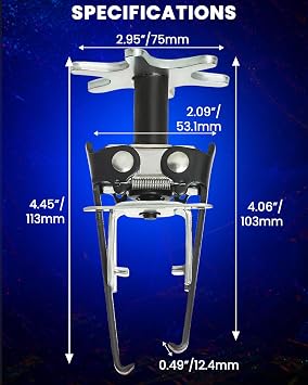 SIXIWANZI Overhead Valve Spring Compressor Tool, Universal Engine Valve Spring Removal Tool