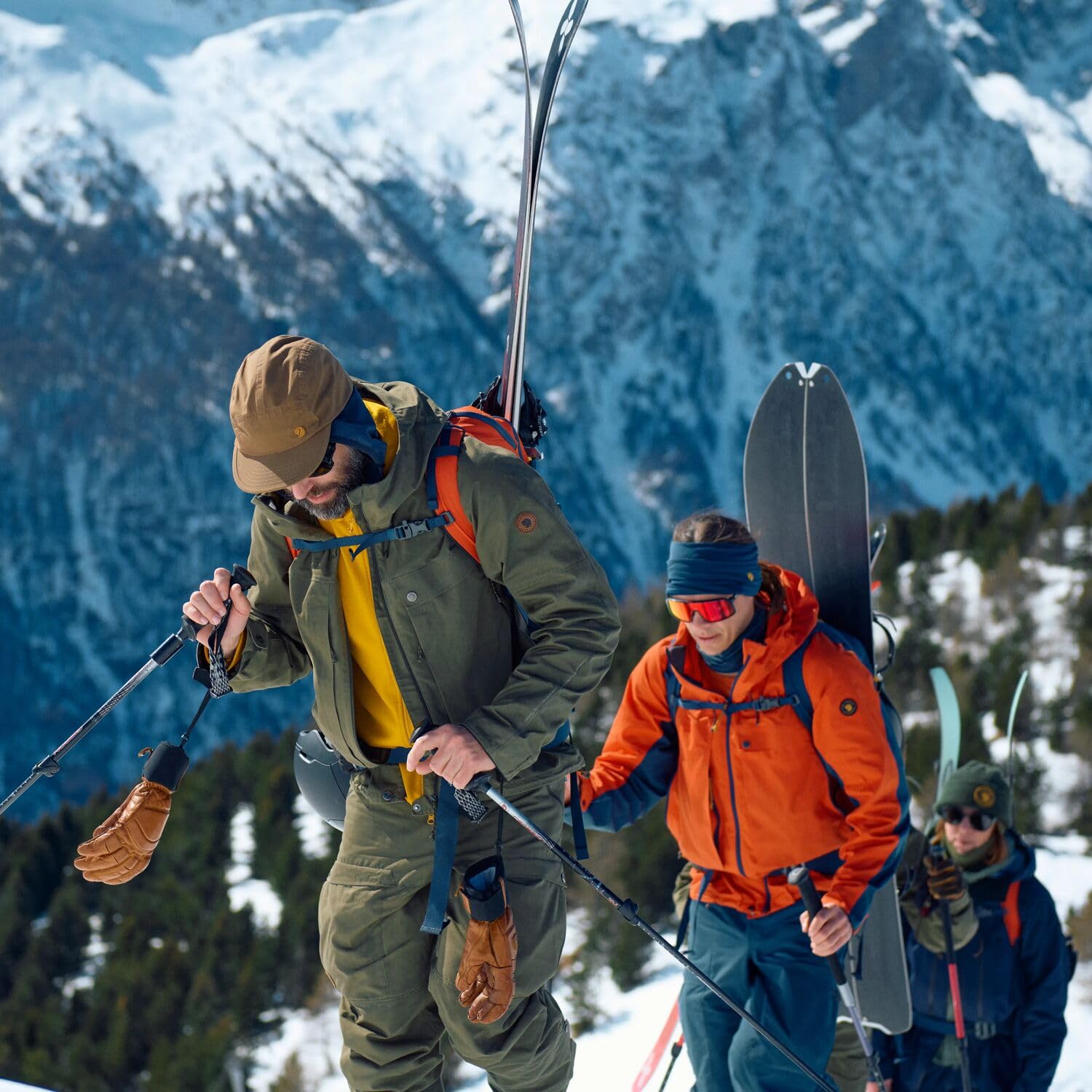 Fjällräven Męska kurtka Bergtagen G-1000 M, Laurel Green, XL, zielony (Laurel Green), XL