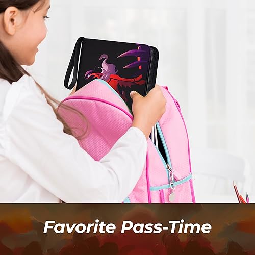 Miniatura 7 de Carpeta de tarjetas coleccionables, diseño único, álbum de tarjetas para MTC, tarjetas deportivas, libro de tarjetas de poliuretano premium,