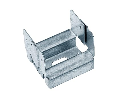 Simpson Strong Tie ABA44Z ZMAX Galvanized 16-Gauge 4x4 Adjustable Post Base 20-per Box