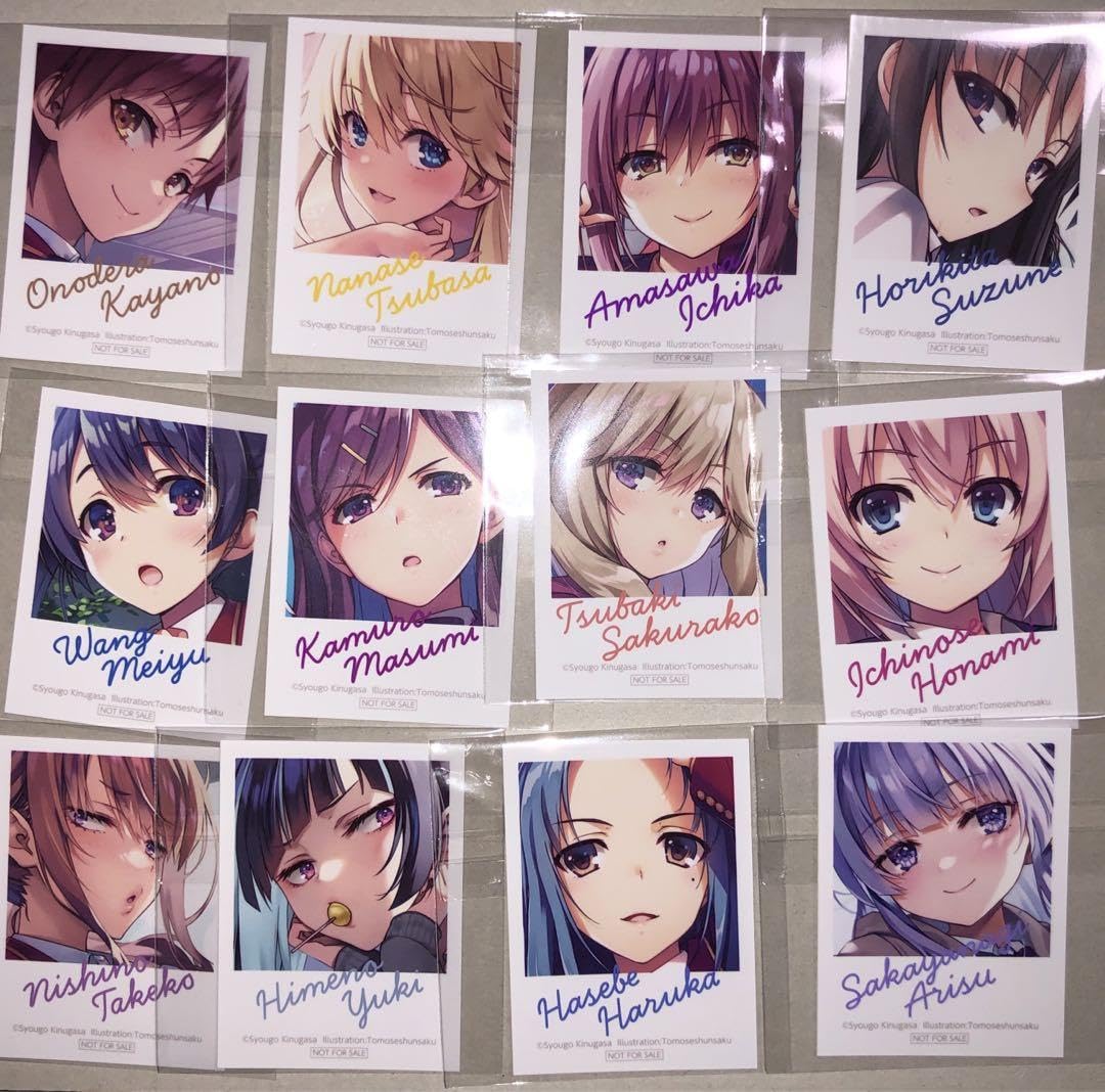 Amazon.co.jp: よう実フェスタ キャラクターブロマイドセット