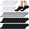12-30 Pares Calcetines Tobilleros de Corte Bajo para Mujer, Transpirables, Casuales, Deportivos, al por Mayor 1