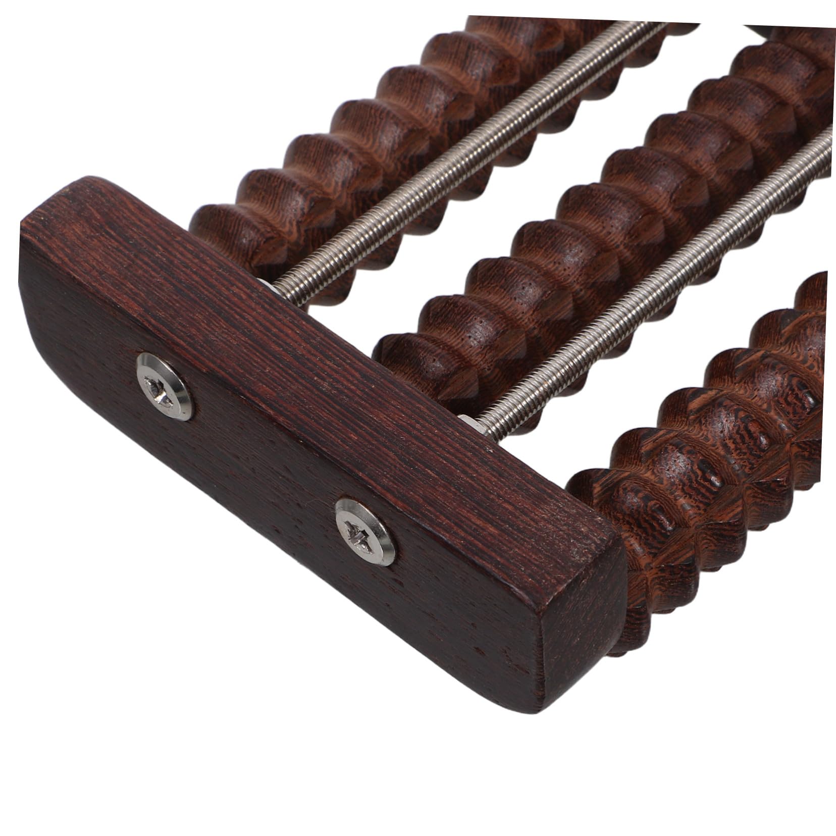 Rodillo de Masaje de Pies de Madera para Relajación y Alivio Muscular Portátil y Silencioso Masajeador Manual bajo Escritorio para Pies y Pantorrillas Herramienta de Acupresión