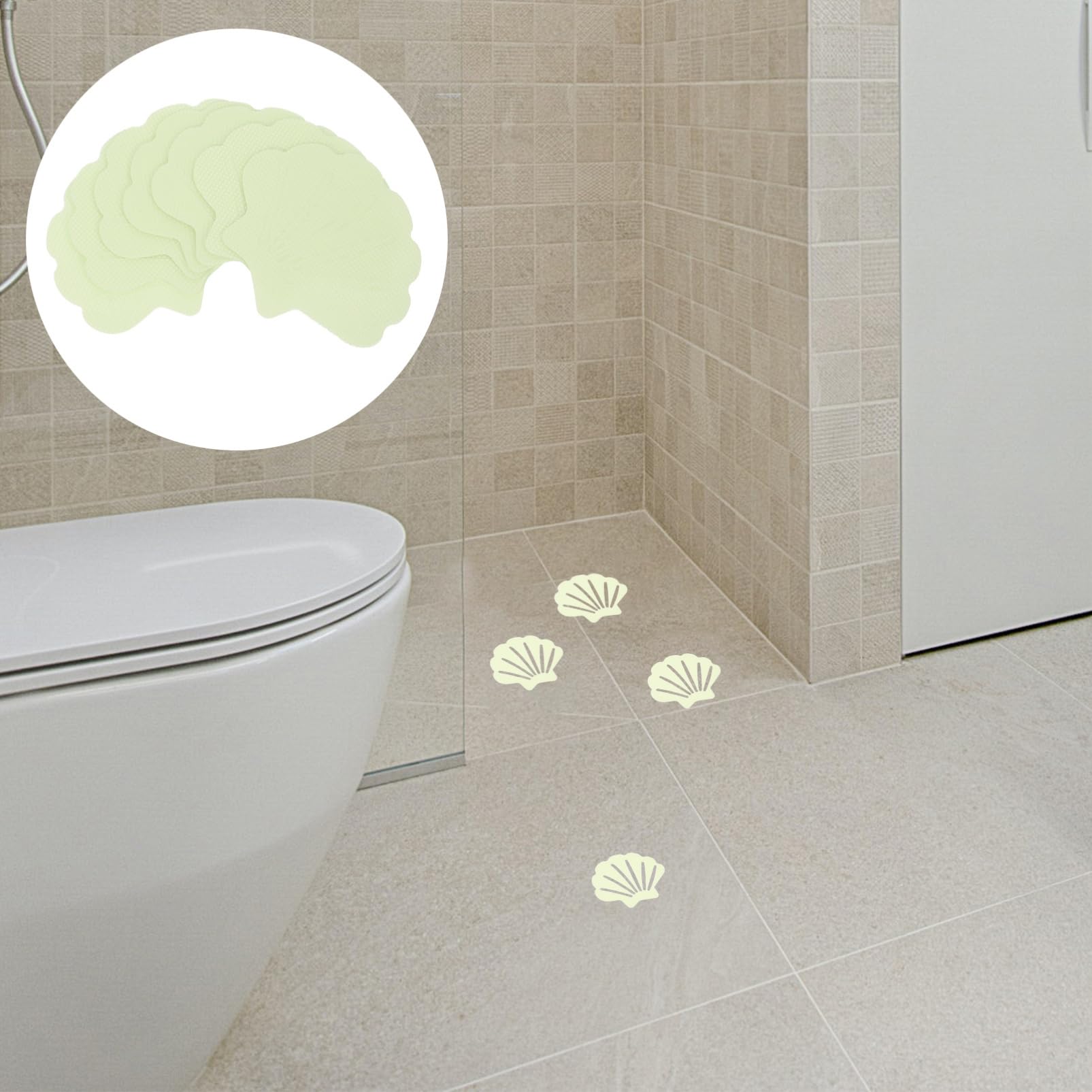 Cabilock 120 Piezas De Pegatinas Antideslizantes para Bañera Tira Antideslizante Pegatina para Baño Ducha Tira Antideslizante Pegatinas para Bañera Calcomanías Pegatinas para Ducha