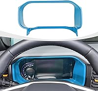 Vista 15 de Cubierta para tablero de instrumentos Bronco, cubierta de tablero de control central compatible con accesorios interiores Ford Bronco 2021-2024