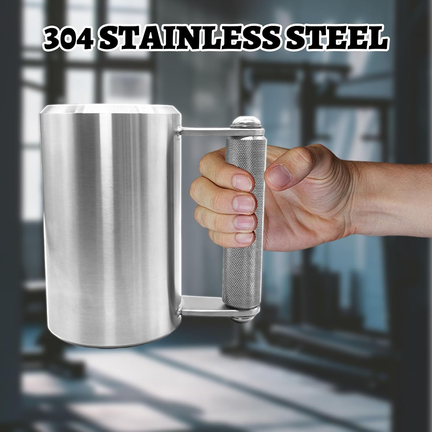 Heavy Mug,Weighted Mug 22LB/10KG,400ML Dumbbell Cup,Tainless Steel Cups,Overweight Dumbbell Fitness Sports Water Cup,Coffee Mug,Prank Gift