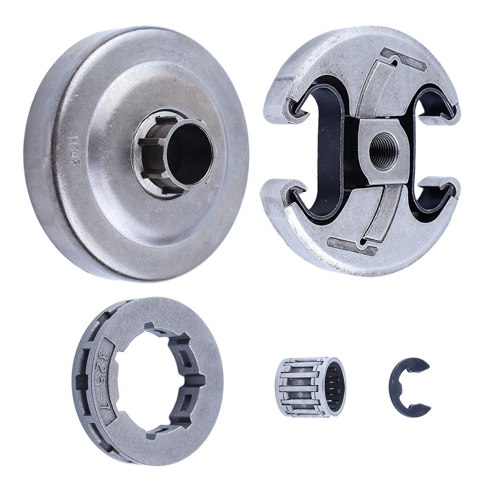 Roulement à aiguilles tambour embrayage .325"-7T tronçonneuse 345 350