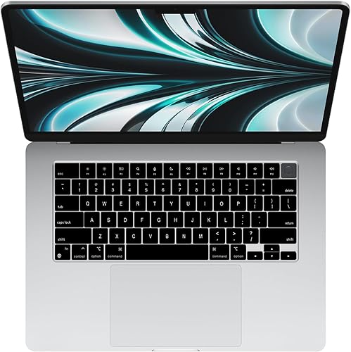 Miniatura 6 de Funda compatible con MacBook Air de 15 pulgadas, versión 2023 Mac Air de 15.3 pulgadas, A2941 M2 con pantalla Retina, Touch ID y protectores de