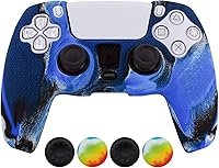 Vista 1 de Funda para controlador PS5, funda de silicona Hikfly para Sony PlayStation5 Controller Grip Protector de piel Kits de videojuegos