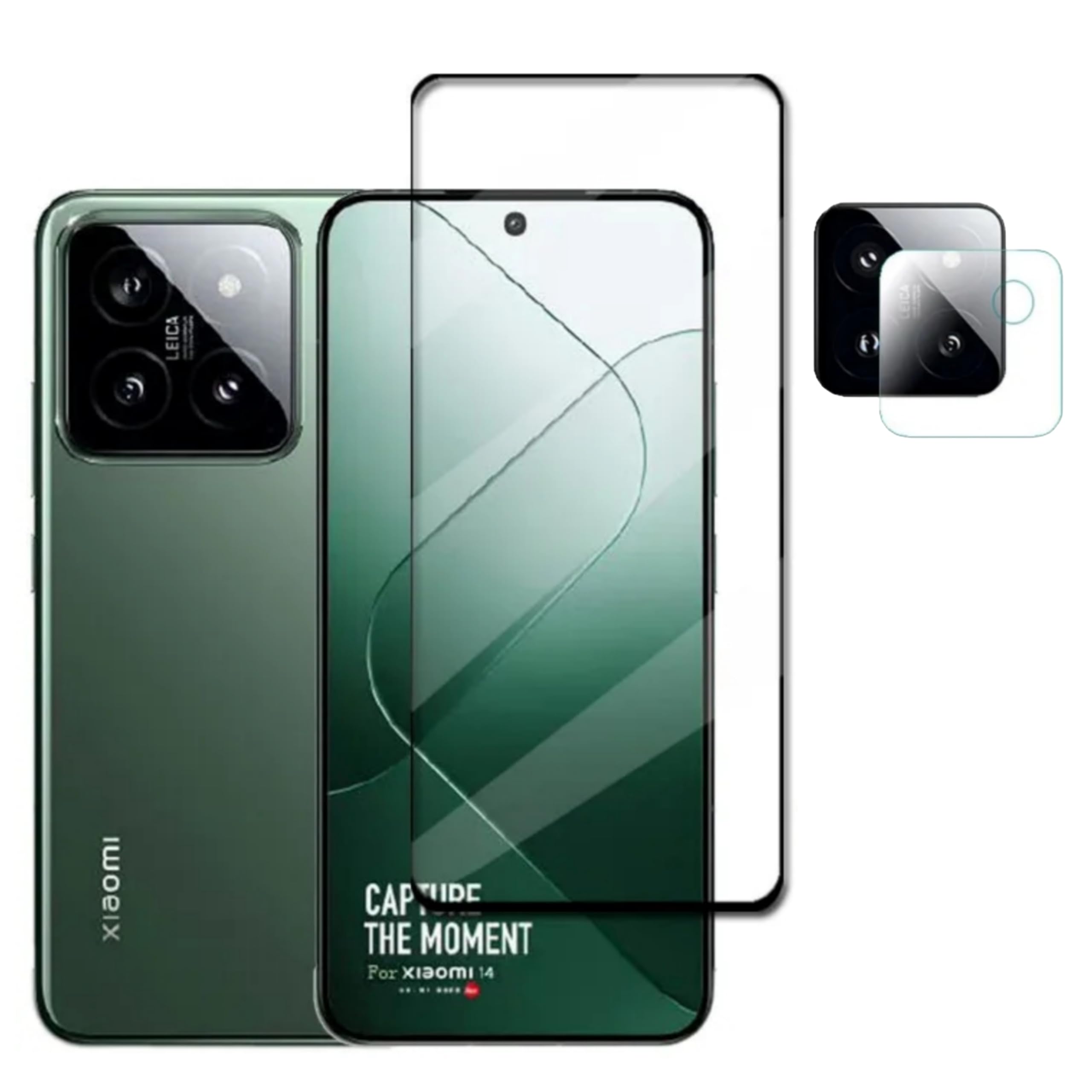 Viyan 11D Tempered Glass With Camera lens for Xiaomi 14 with Full Screen Coverage (except edges) and Easy Installation Kit, (Pack of 1) (B0CYCKZYHX) Amazon Price History, Amazon Price Tracker