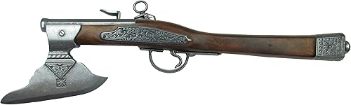 Denix Réplica de pistola alemana de hacha sin disparo del siglo 17