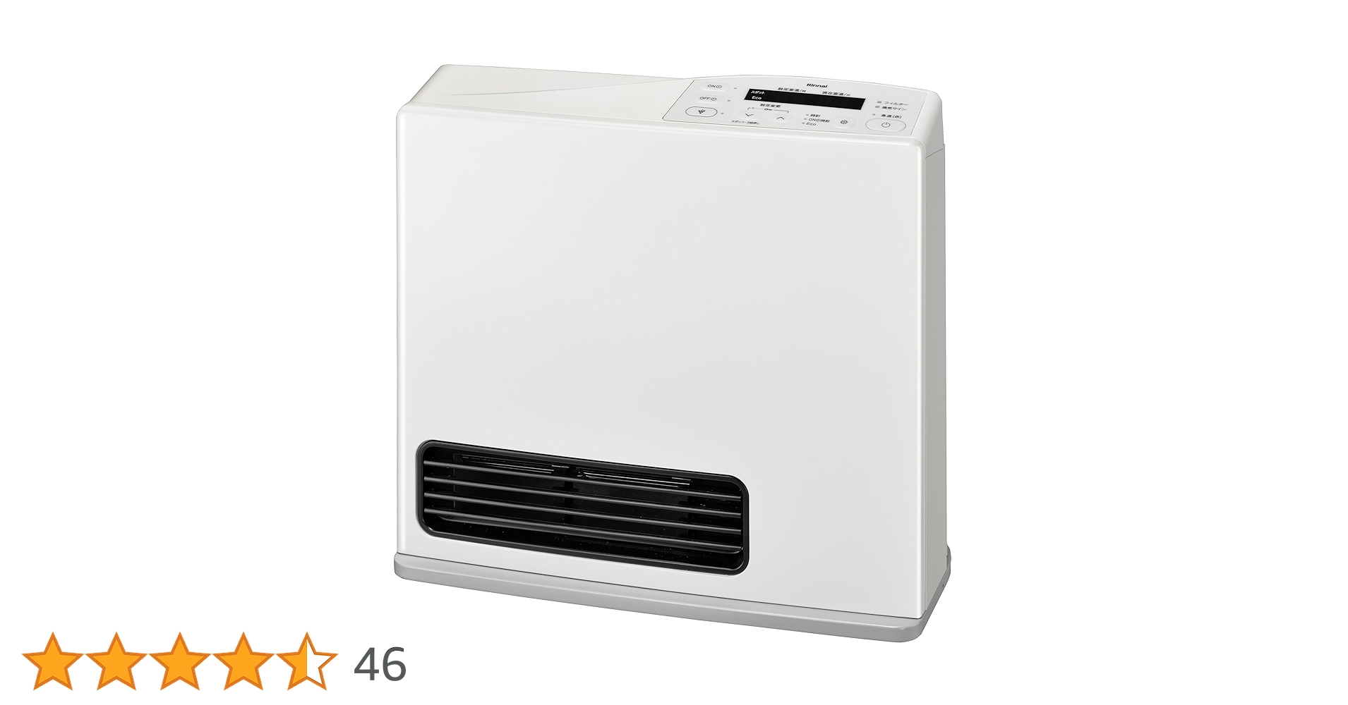 Amazon | リンナイ ガスファンヒーター 木造7畳/コンクリート造9畳まで