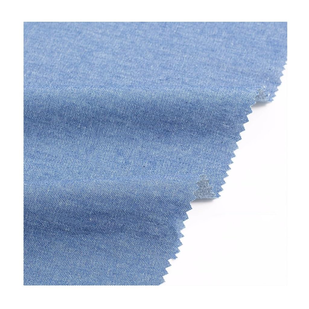 Tela Algodón Denim 100 X 160cm DIY Telas Decorativas Costura Retales Tela Coser Hecho A Mano Costura Quilting (negro)(Blue4,5x1.6M)
