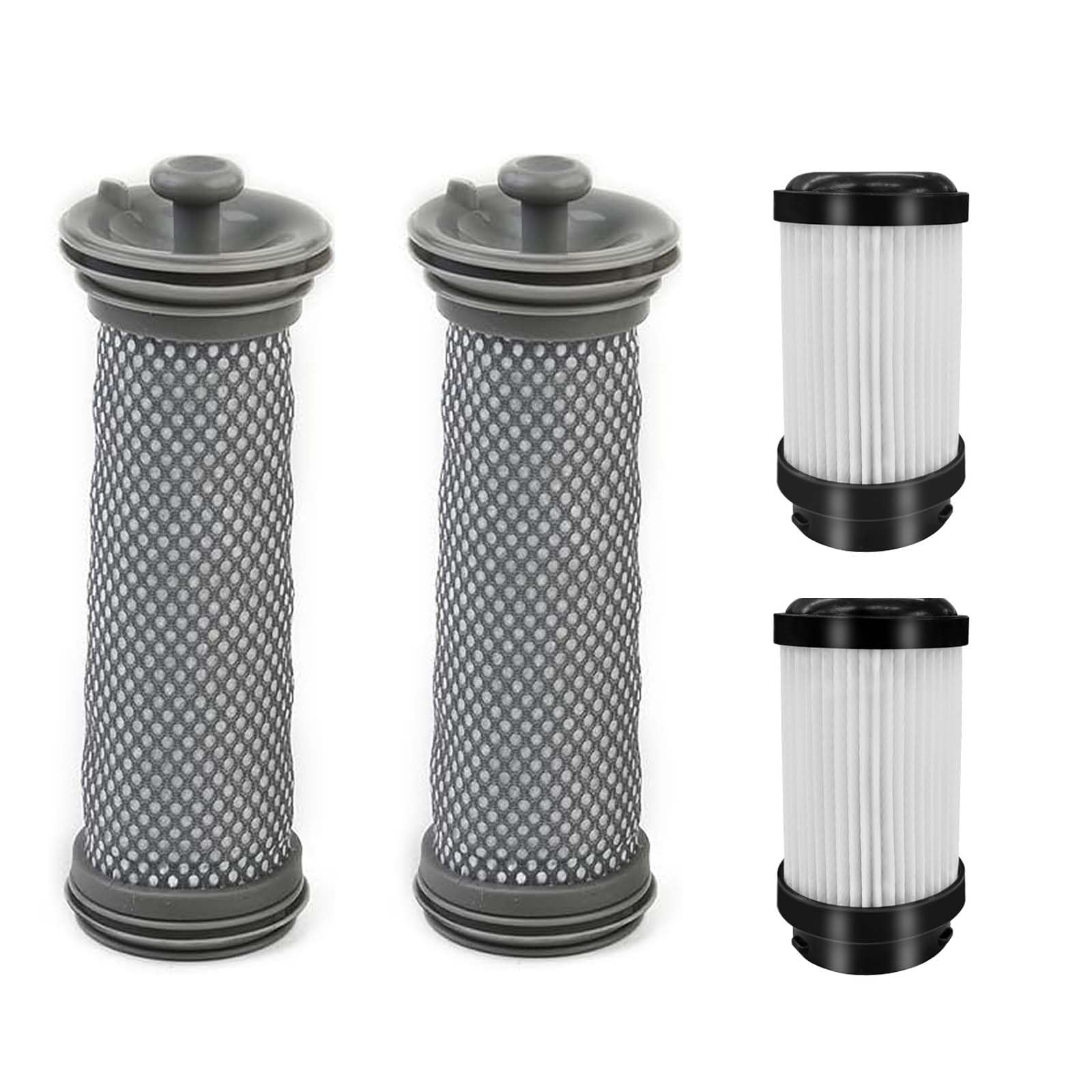 4 Pack Filter Replacement Parts for Tineco Pure ONE S15/S15 Essentials/S15 Pet Ex Vacuum Cleaner, 2 Pre Filters 2 HEPA Filters