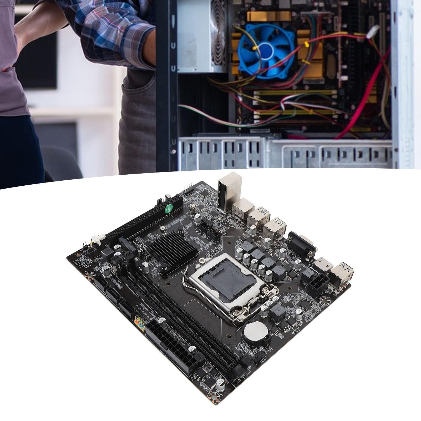 Amazon.com: ITX H110 Motherboard, LGA 1151 Micro ATX Gaming