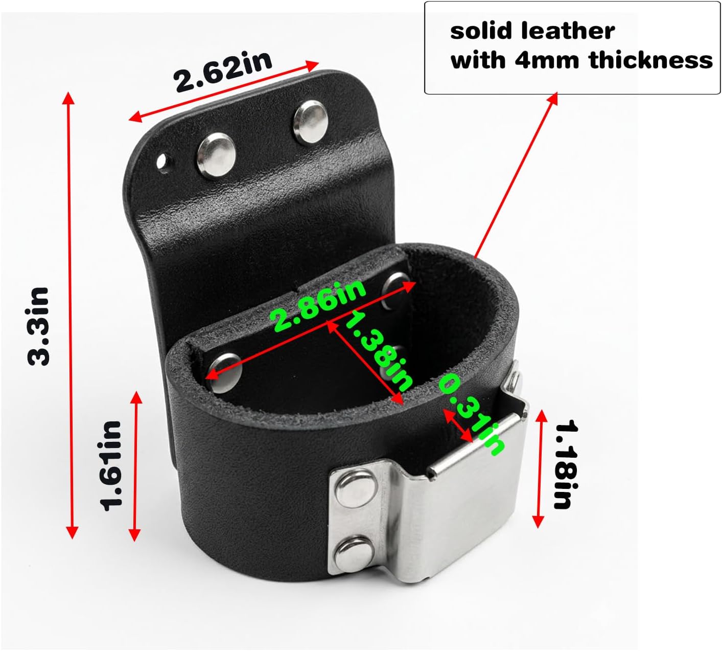 Hammer Holder for Belt,Hammer Holder,Hammer Sleeve,Leather Tape Measure Holder,Pliers Holder