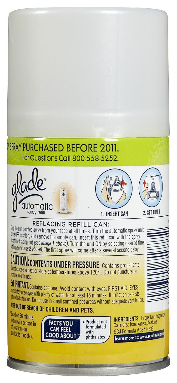 Glade Automatic Spray Refill - Hawaiian Breeze - 6.2 oz
