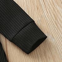 Vista 6 de Cafuvv Bebé Niño Niña Mameluco Mono Color Sólido Manga Larga Pantalones Niños Otoño Primavera Mono Mamelucos Mameluco