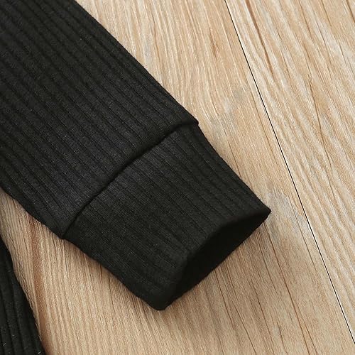 Miniatura 6 de Cafuvv Bebé Niño Niña Mameluco Mono Color Sólido Manga Larga Pantalones Niños Otoño Primavera Mono Mamelucos Mameluco