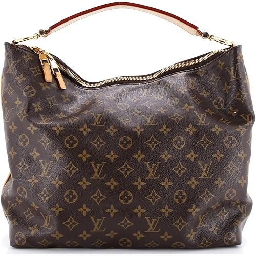 Louis Vuitton, Pre-Loved Sully Handbag Monogram Canvas MM, Brown