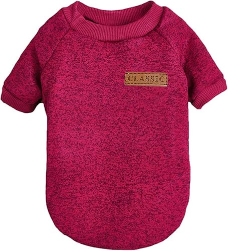 Miniatura 4 de Jecikelon Ropa para Perros Suéter para Perros Ropa Suave para Cachorros Ropa de Invierno Suéteres para Cachorros Atuendo Cálido para Perros Pequeños