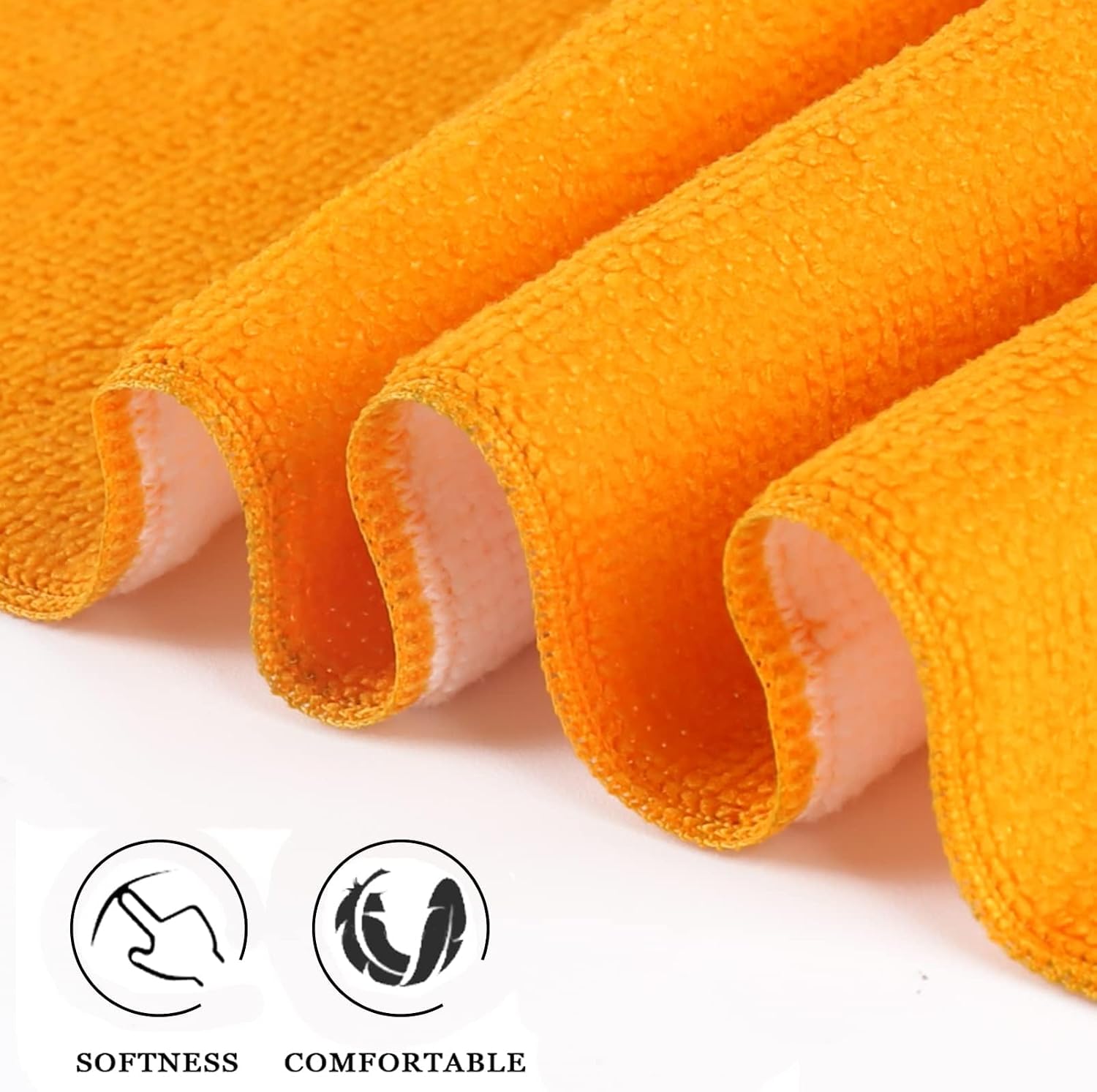 2 Packs Oversized Beach Towel Set 36 x 72 ln Large Big Pool Camping Swim Clearance Soft Towels Travel Essentials Accessories Must Haves Vacation Necessities Adult Gifts Orange Stripes Blue Flowers image 3