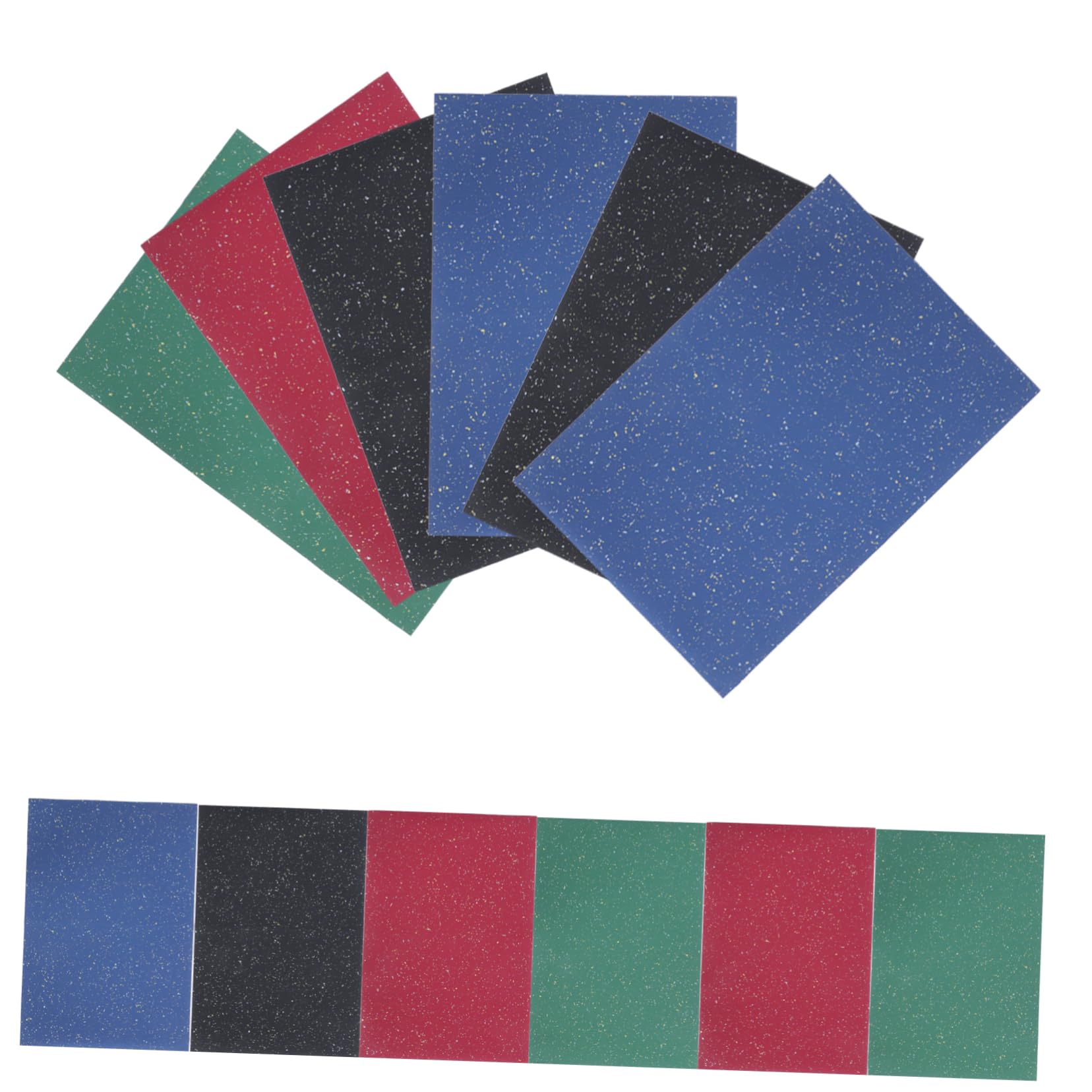 COLLBATH 12blätter Sternenhimmel Geschenkpapier Hochwertige Verpackung Für Geburtstags Und Festgeschenke Teiliges Blau Grün Schwarz Rot