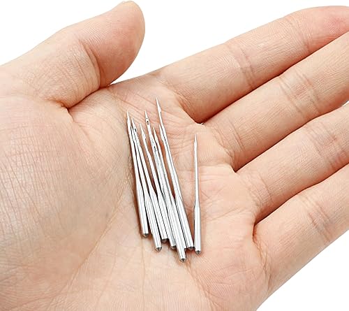 Miniatura 5 de Agujas para máquina de coser 9014, 30 agujas de bordar DPx5 Brother para el hogar, agujas de coser estándar universales, tamaño universal