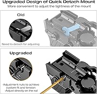Vista 5 de MidTen 1X22X33 Red Green Dot Sight 4 Reticles Reflex Sight Quick Detach Mount 20mm Rail