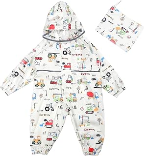 Poncho de lluvia Imperméables Enfant Combinaison De Pluie Poncho Imperméable Filles Manteaux Imperméables À Capuche Imperméable UNE Pièce Reutilisable Outdoor Vêtements De Pluie Niños Invierno
