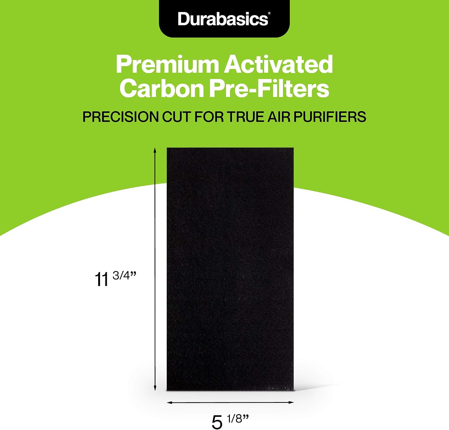 Durabasics 8 Pack Pre-Filters Compatible with Hamilton Beach True Air Filter Replacement for Hamilton Beach True Air Purifier | 8 Hamilton Beach Air Filter Replacements for Hamilton Beach Air Purifier