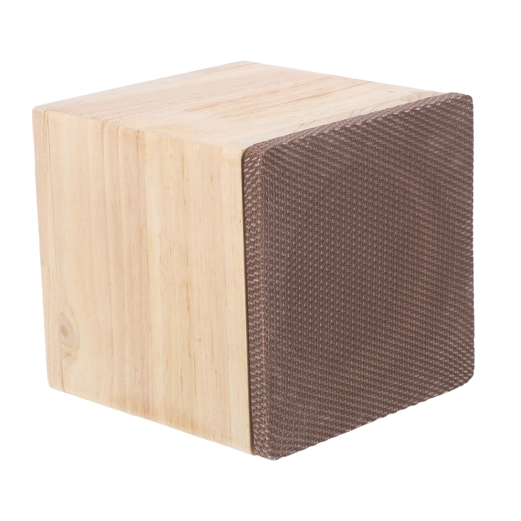 Cabilock Caja de Altavoz de Madera para Viajes Largos y Desplazamientos Diarios Beige de 4 Pulgadas Estructura Resistente Que Minimiza Vibraciones y Fácil Instalación para Coche