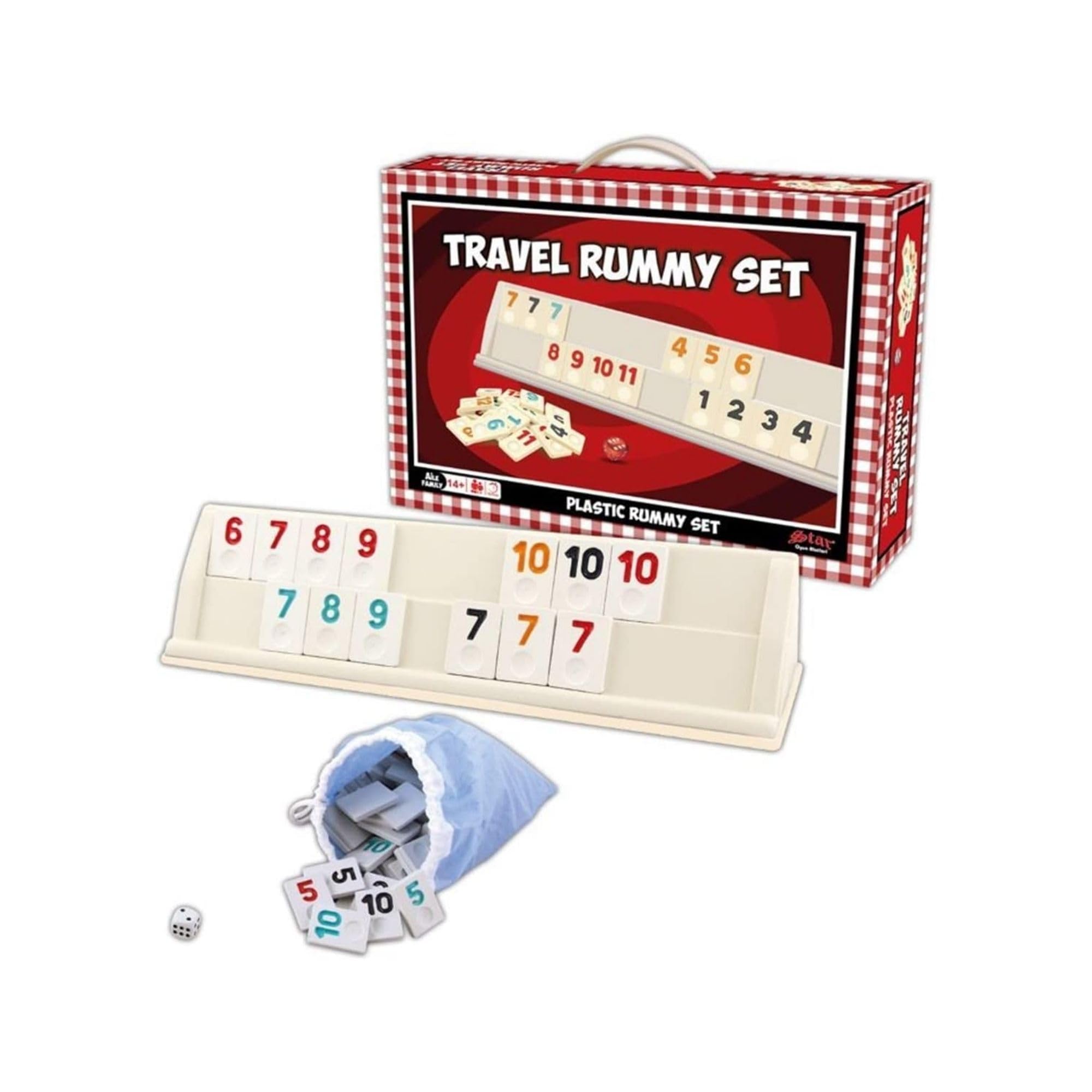 Amazon.com: LaModaHome Premium Rummy, Okey, 101 Game Set