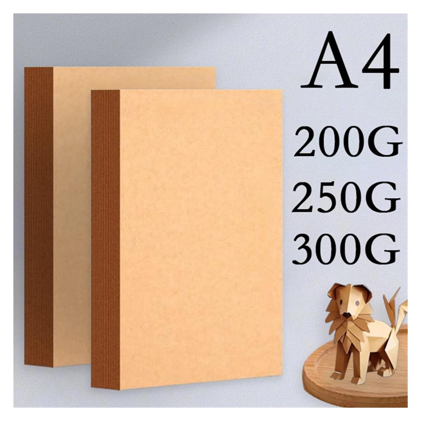 A4 200G 350G 50PCS braunes Kraftpapier für DIY, Hochzeitseinladungen