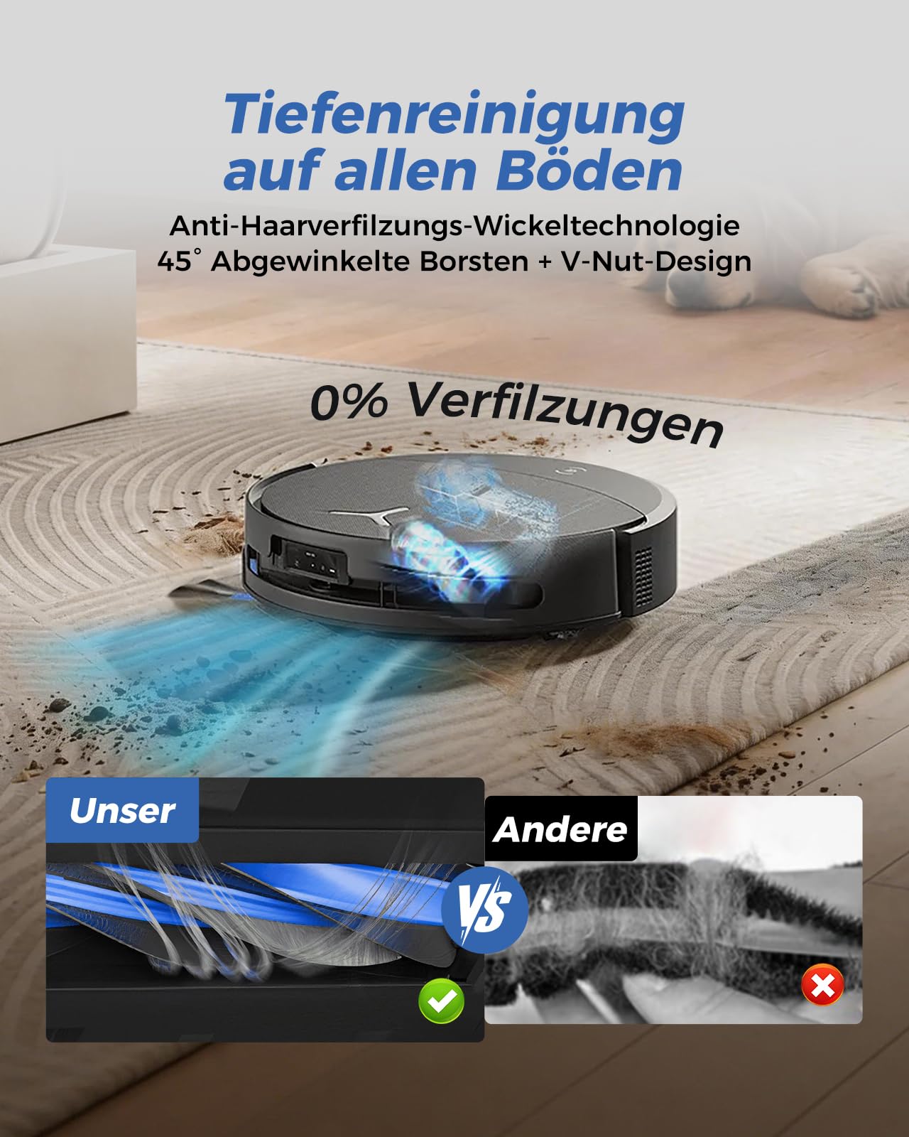 T90 PRO Omni Zubehör für ECOVACS DEEBOT T90 PRO Omni / T90 Omni / X12 PRO Omni Saugroboter, 23 Stück Ersatzteileset for ECOVACS T90 PRO Omni: Hauptbürste, 2 Wischroller, 6 Staubbeutel, 6 Filter