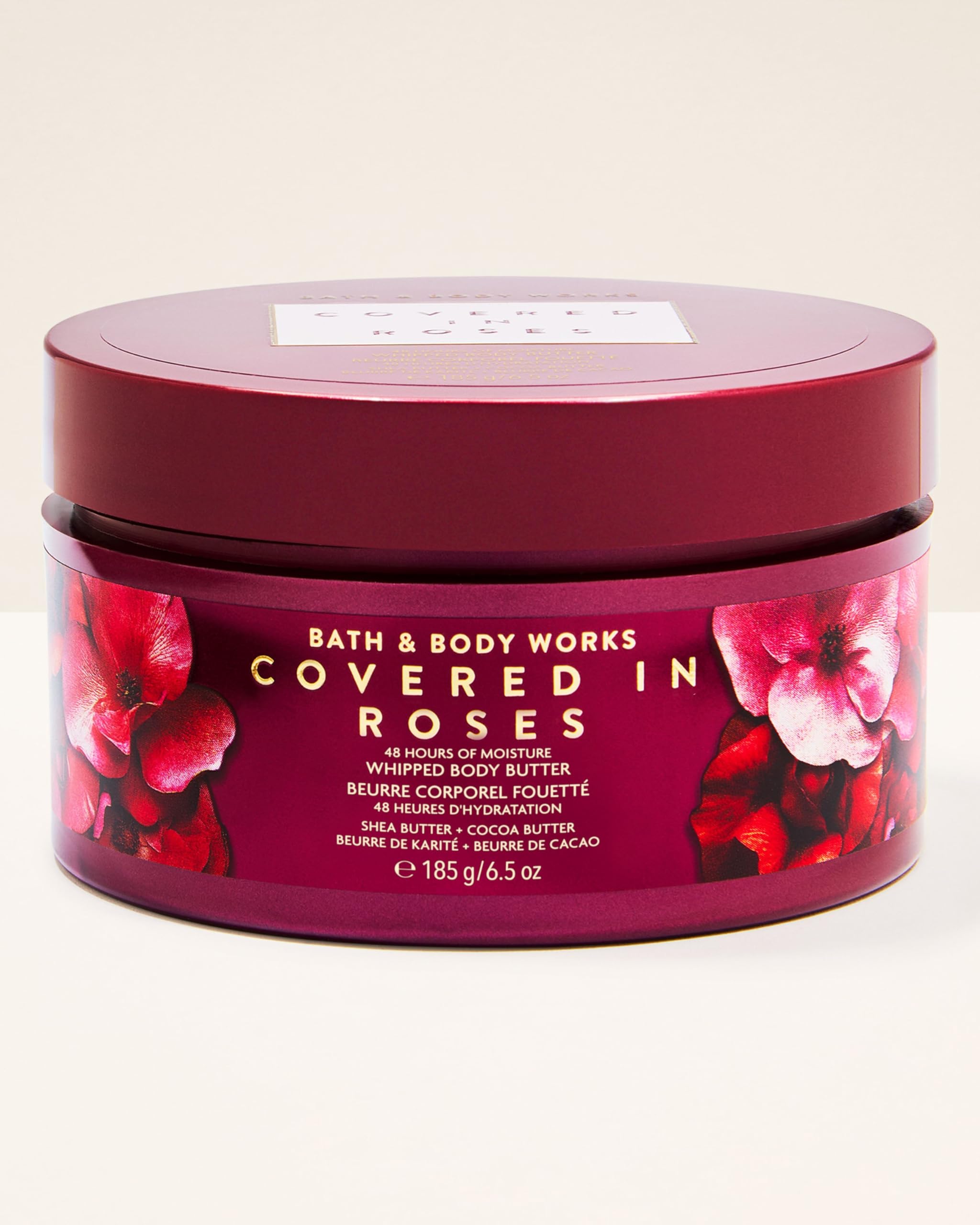 Bath & Body Works Covered In Roses Body Butter |Moisturizer for Soft, Glowing Skin |Nourishing Body Lotion for Women | With Shea Butter & Hyaluronic Acid|48 Hour Moisture Fragrance - Botanicals & Blooms | Gender - Women| 185 g / 6.5 oz-image-11