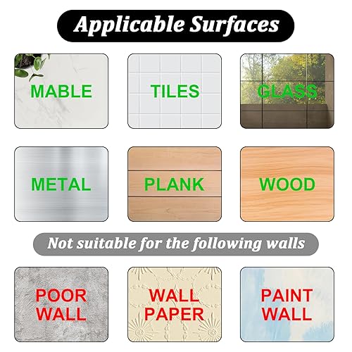 Miniatura 4 de Ganchos adhesivos sin taladros, 6 ganchos de plástico para fotos sin clavos, ganchos de pared sin clavos, colgador de espuma transparente, sin