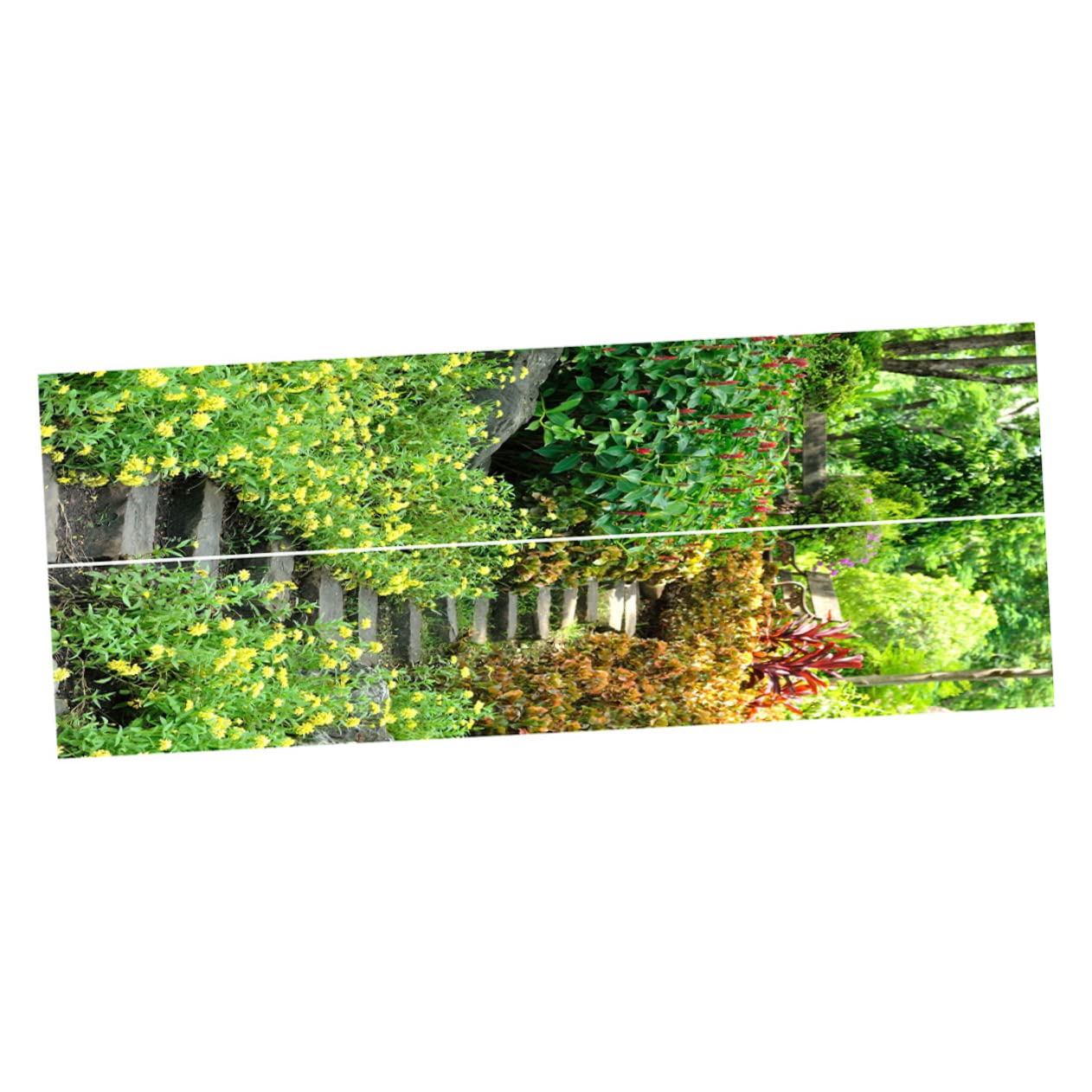 Sticker mural amovible paysage pour déco porte salon et chambre