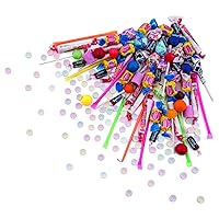 Vista 3 de Fun Express Paquete variado de dulces a granel de 1000 piezas, dulces surtidos envueltos individualmente para Halloween, recuerdos de fiesta